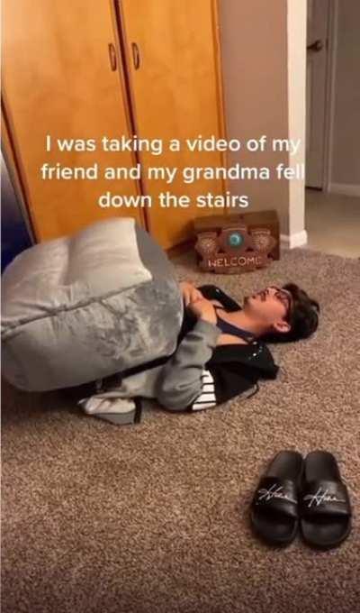 Hope she’s okay though