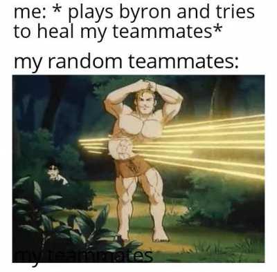 My randoms live in matrix( not when enemy is attacking tho)