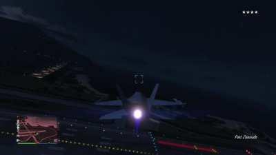 Insane missile dodge in a laser.