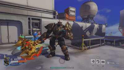 The bound demon skin has a unique animation when using the 