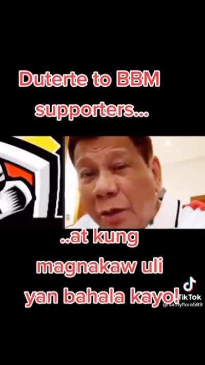 Pduts to BBM supporters