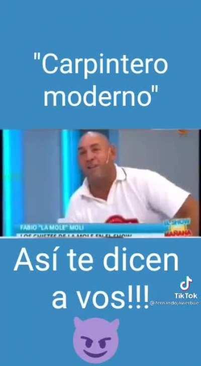 Carpintero moderno
