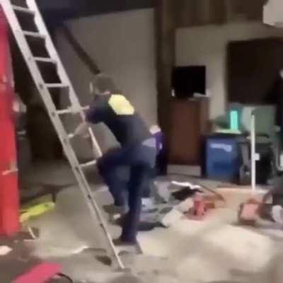 WCGW if i go up this ladder