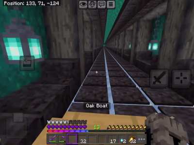 Finished the first tunnel of my nether highway!