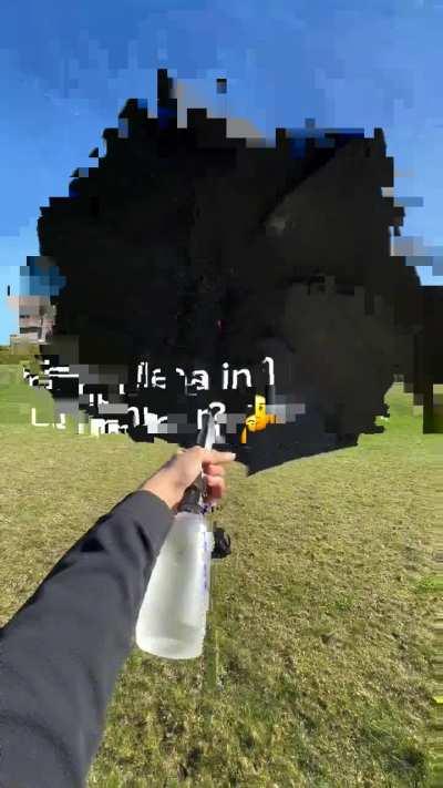 Great idea. Needed on a hot day