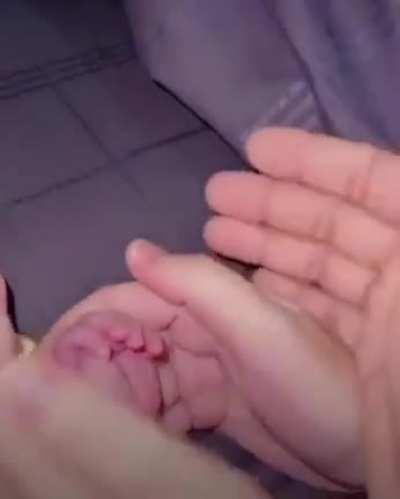 Baby hands