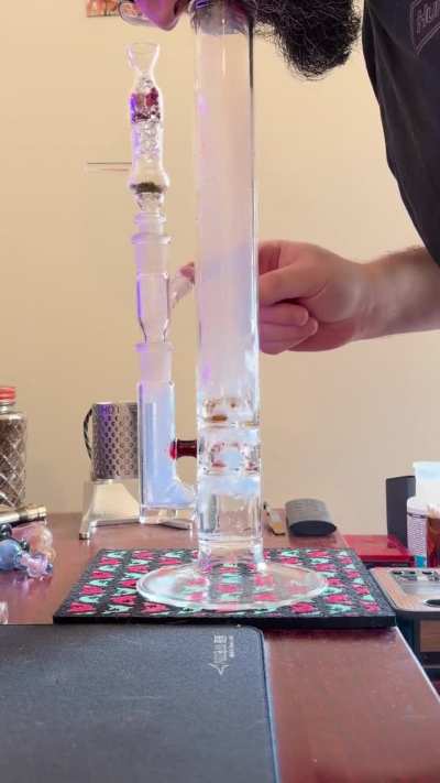 Got a wild one today! The Victory Glassworks Quartz Lotus