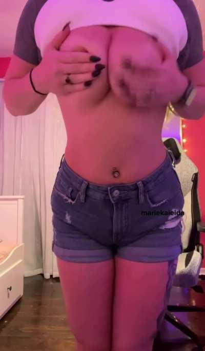 I often wonder if the neighborhood dads fantasize about my tits