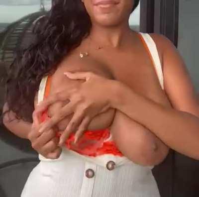 What would you do to my huge tits?