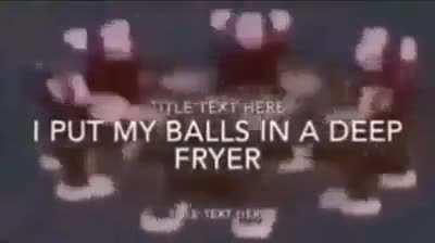 deep fried crispy balls