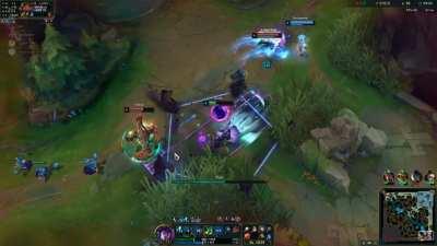 Outplaying them while making inhuman noises works