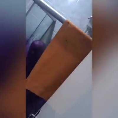 Think I would reacted with violence 