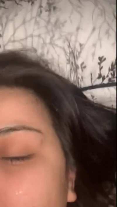 She doesn't like being choked!