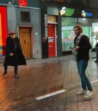 Just two humans vibing