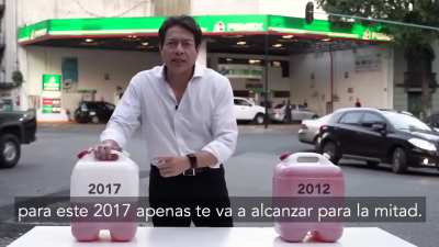 Hace casi 10 años, la rata Mario Delgado se quejaba de que la gasolina había subido a $18, hoy a $30 y calla en corrupta complicidad