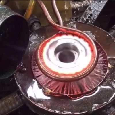 Hardening a gear