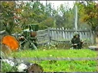 Bosnian Army using Pakistani Baktar-Shikan ATGM to destroy Serbian tank.