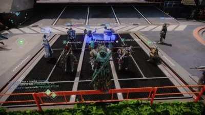 One of the many reasons I love this game. My friends were showing off their dance moves, when suddenly, a dance off ensued.