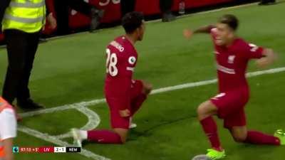 Bobby and Fabio’s goals!