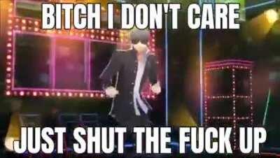 I really don’t care, but the music is amazing ngl.