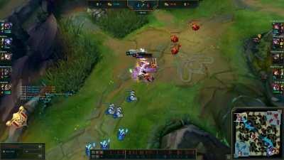 New to irelia, thought this plau was pretty sweet even though lvl advantage