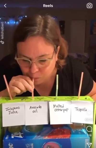 Just a harmless taste test with mom, what could go wrong?