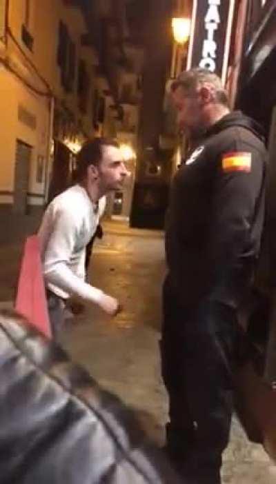 His operating system has been restarted