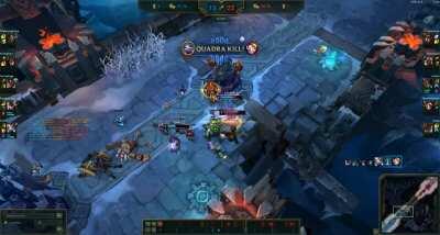 Yuumi OP in Aram. I'm still in shock.