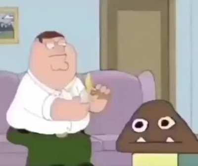 Peta crackin' a crack