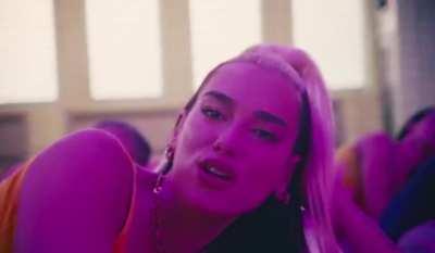 Dua Lipa being very subtle