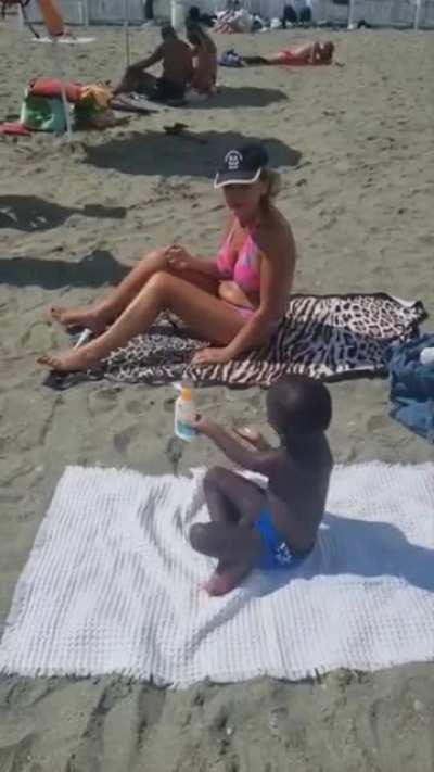 To use sunscreen