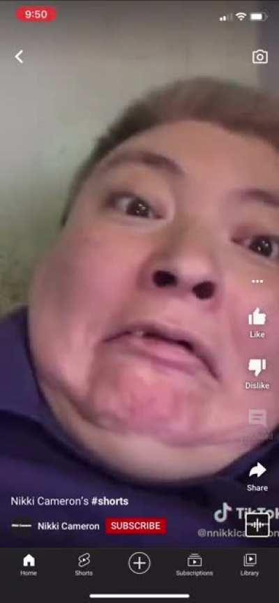 This is literally all this person’s channel is, this is a grown women