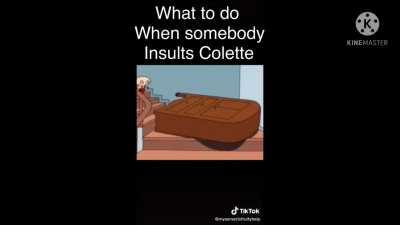 This is what you do to Colette haters