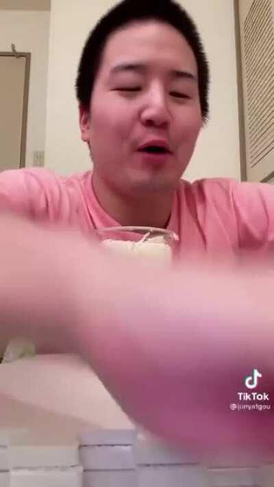 Don't even know what he just snorted.