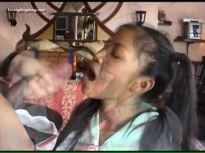 Ricocheted Off Her Eyeball