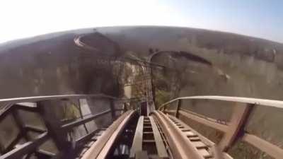 Ramuh rides a rollercoaster