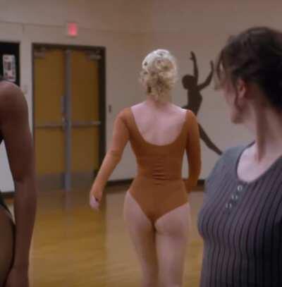 Betty Gilpin showing off her breedable ass in GLOW