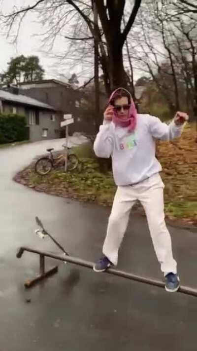 sliding real smoothly