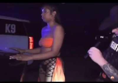 Caught the cop offguard