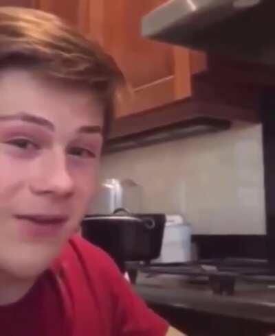 Playing with the oven is so cool!