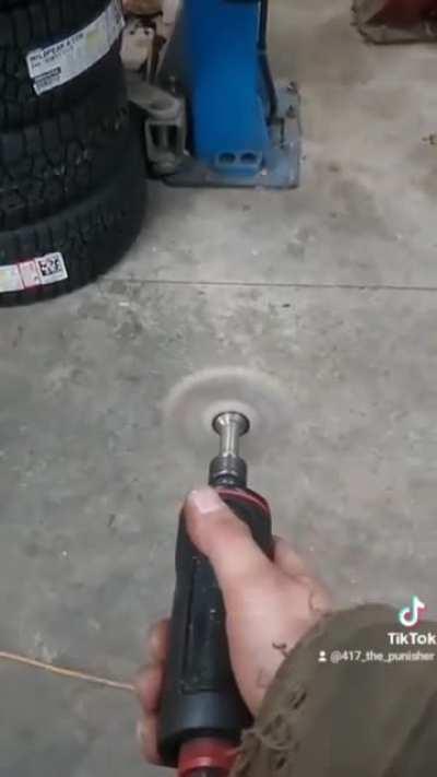 Fidget spinner drill