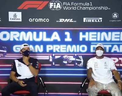 Lewis on gaming with Pierre Gasly