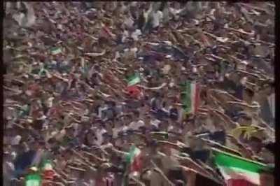 This soccer match between Germany and Iran.