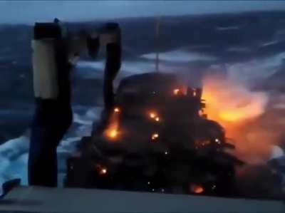 Fire in the middle of the ocean