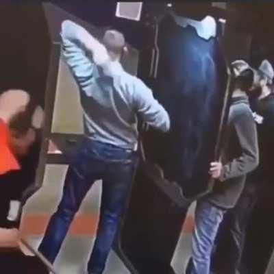 Saw this posted on Facepalm. Guy has definitely been well trained