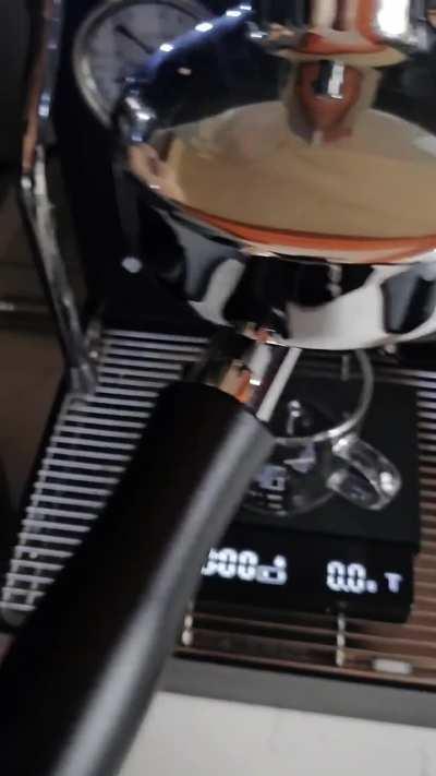 Beginner here, tried to make orange espresso 