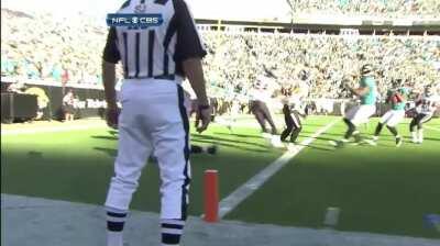 [Highlight] NFL's Greatest Moments of the 2010s: Jaguars win on a Hail Mary by David Garrard after Glover Quinn knocks it out of the end zone right into the hands of Mike Thomas. (2010 Week 10)