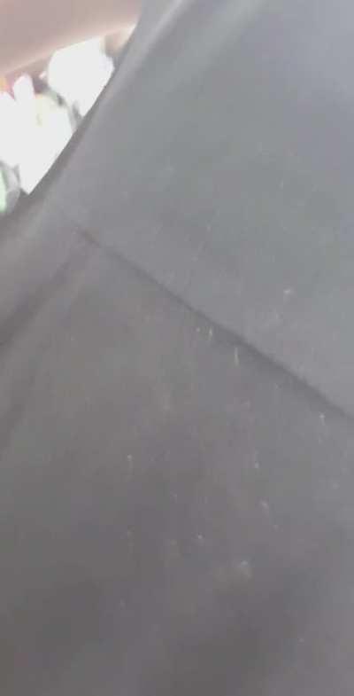 Going commando in the supermarket 🤫