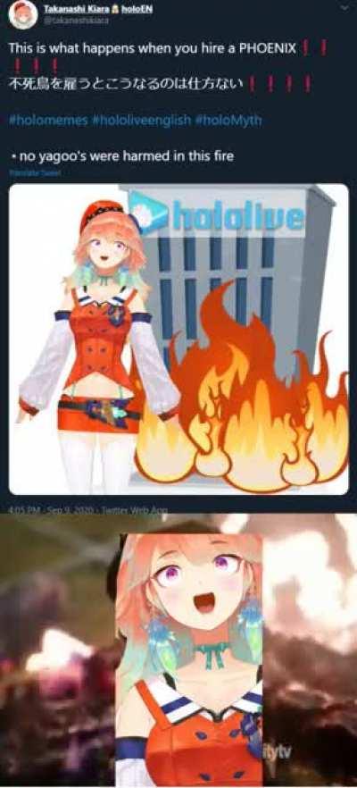 Kiara has already burnt HQ to the ground before her debut