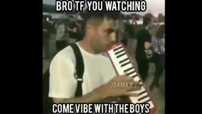 wtf is this COME HANG WITH THE BOYS